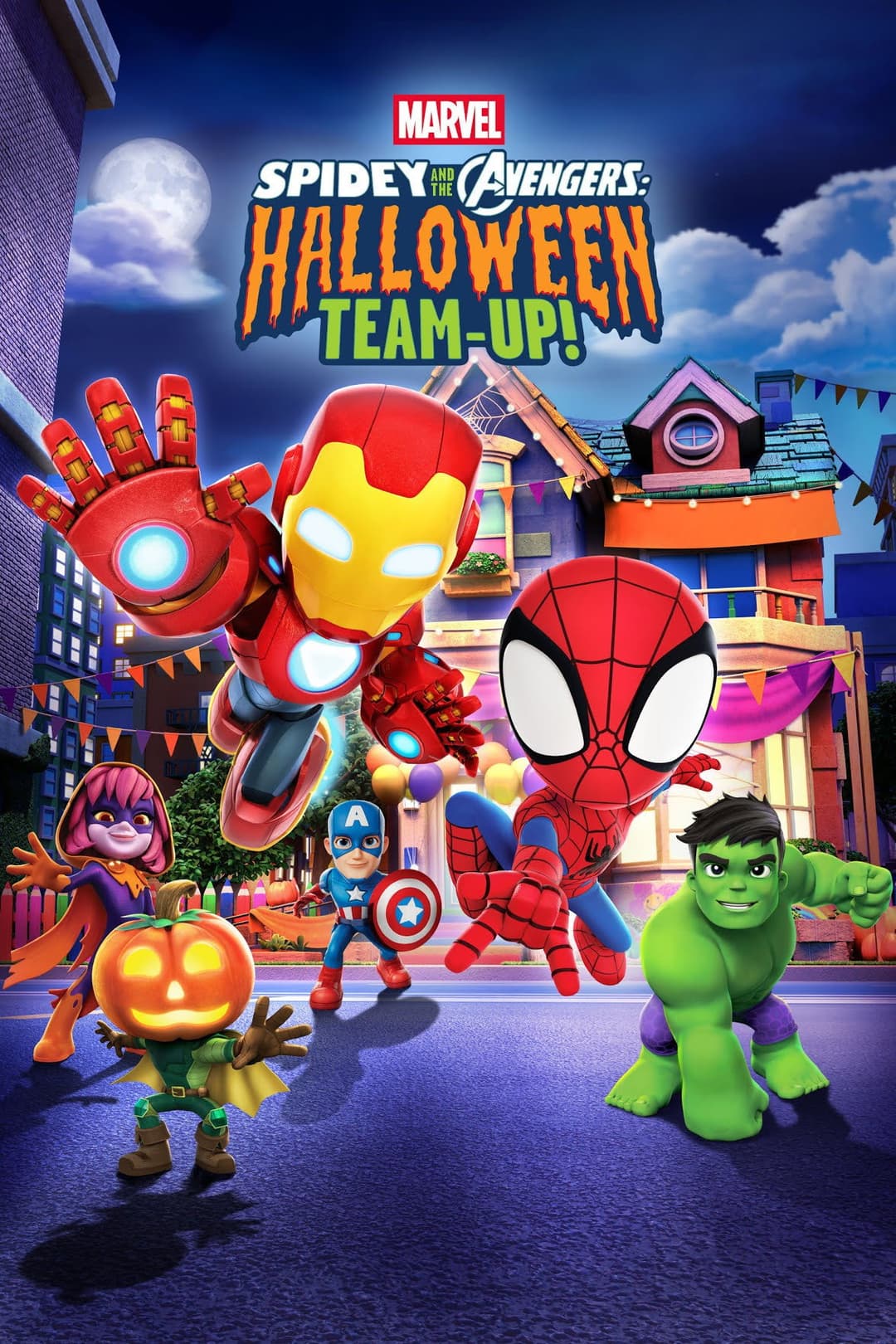Poster di Spidey e gli Avengers: Squadra di Halloween!