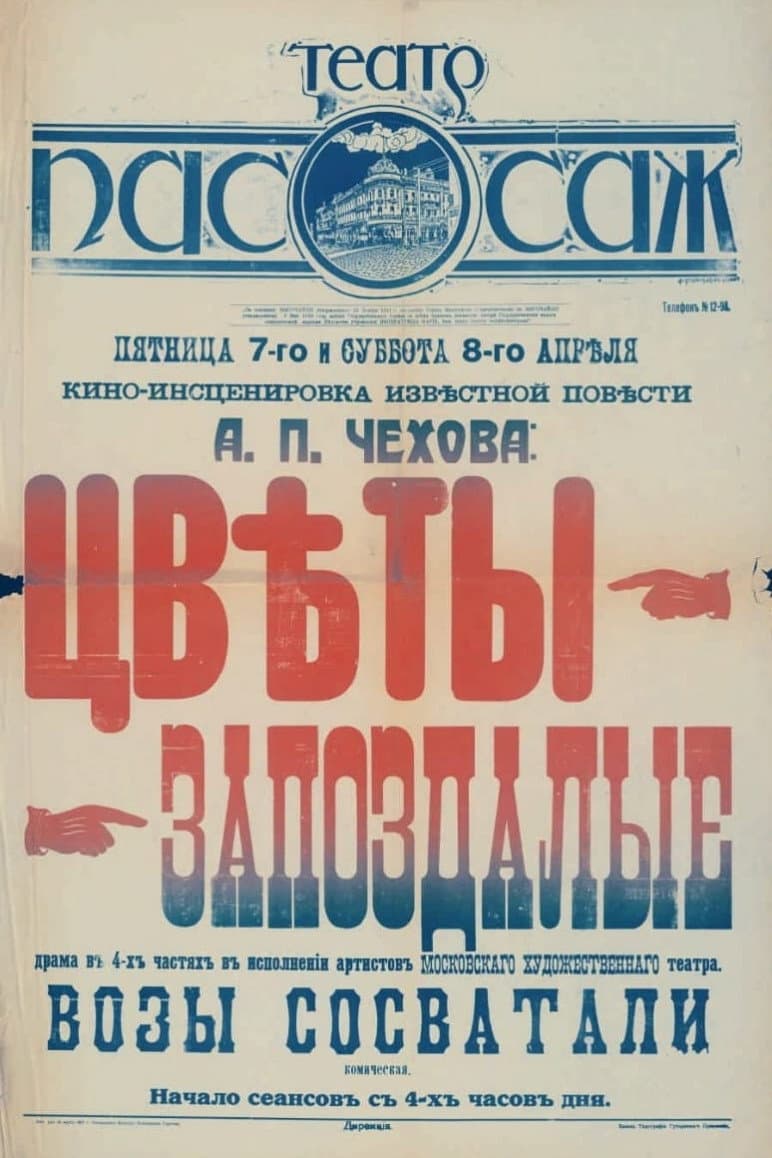Poster di Цветы запоздалые