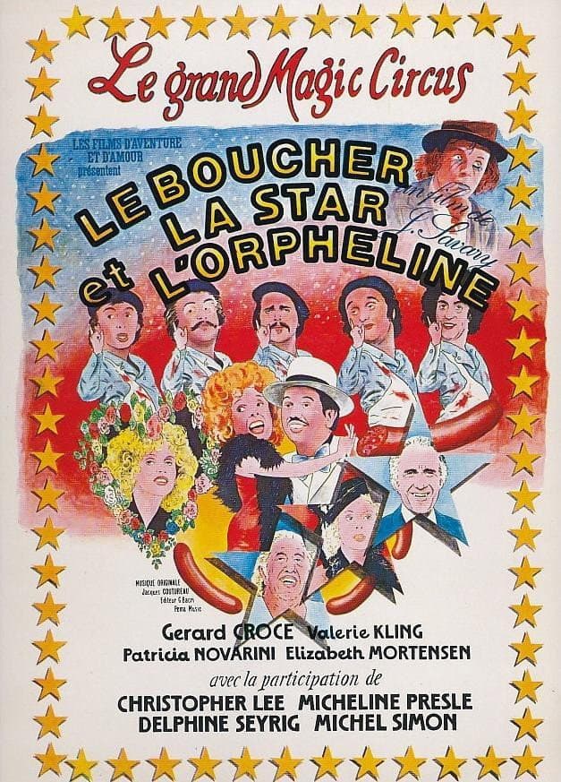 Poster di Le Boucher, la Star et l'Orpheline