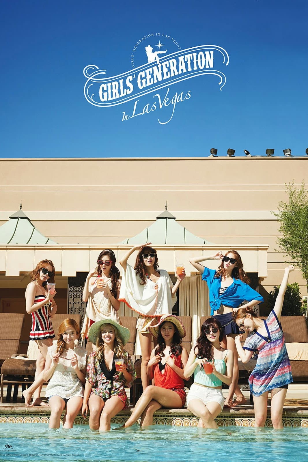 Poster di Girls' Generation in Las Vegas