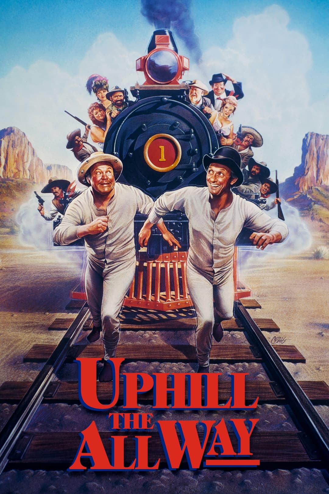 Poster di Uphill All the Way
