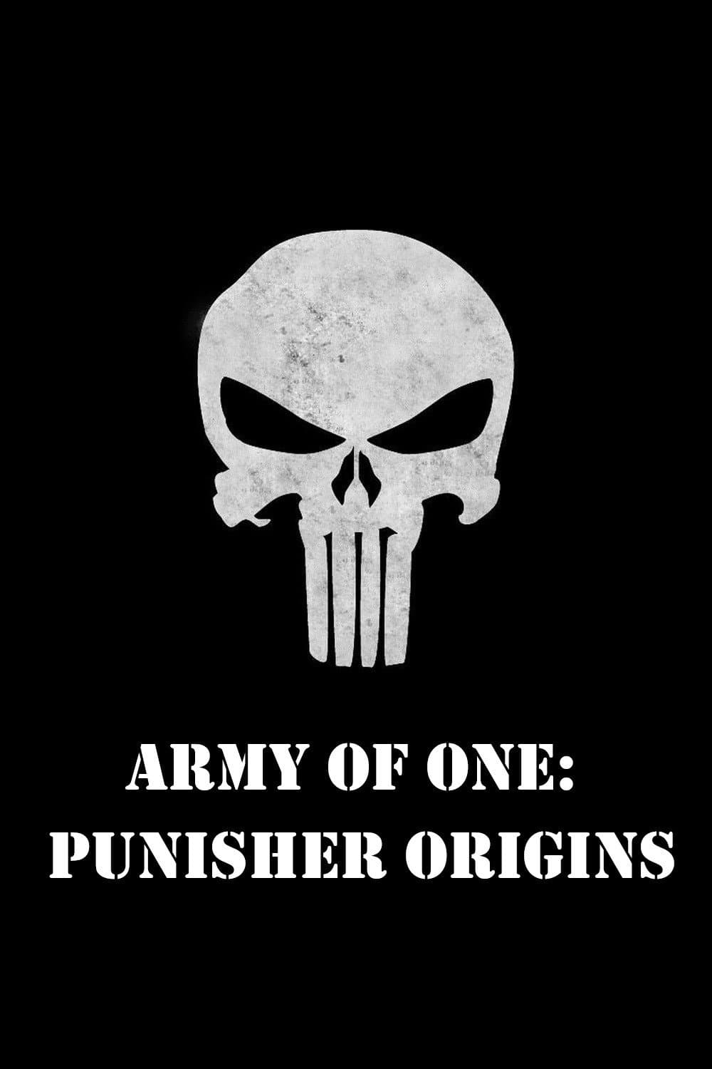 Poster di Army of One: Punisher Origins