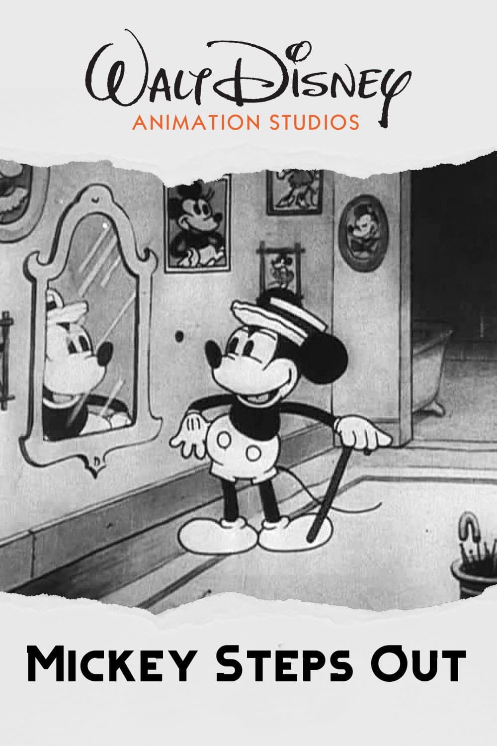 Poster di Topolino va a passeggio