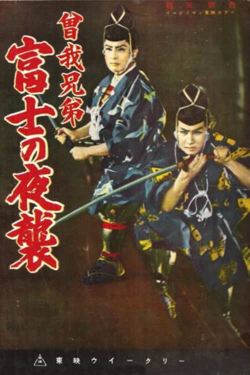 Poster di 曽我兄弟 富士の夜襲