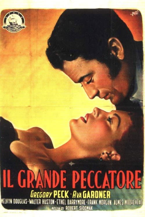 Poster di Il grande peccatore