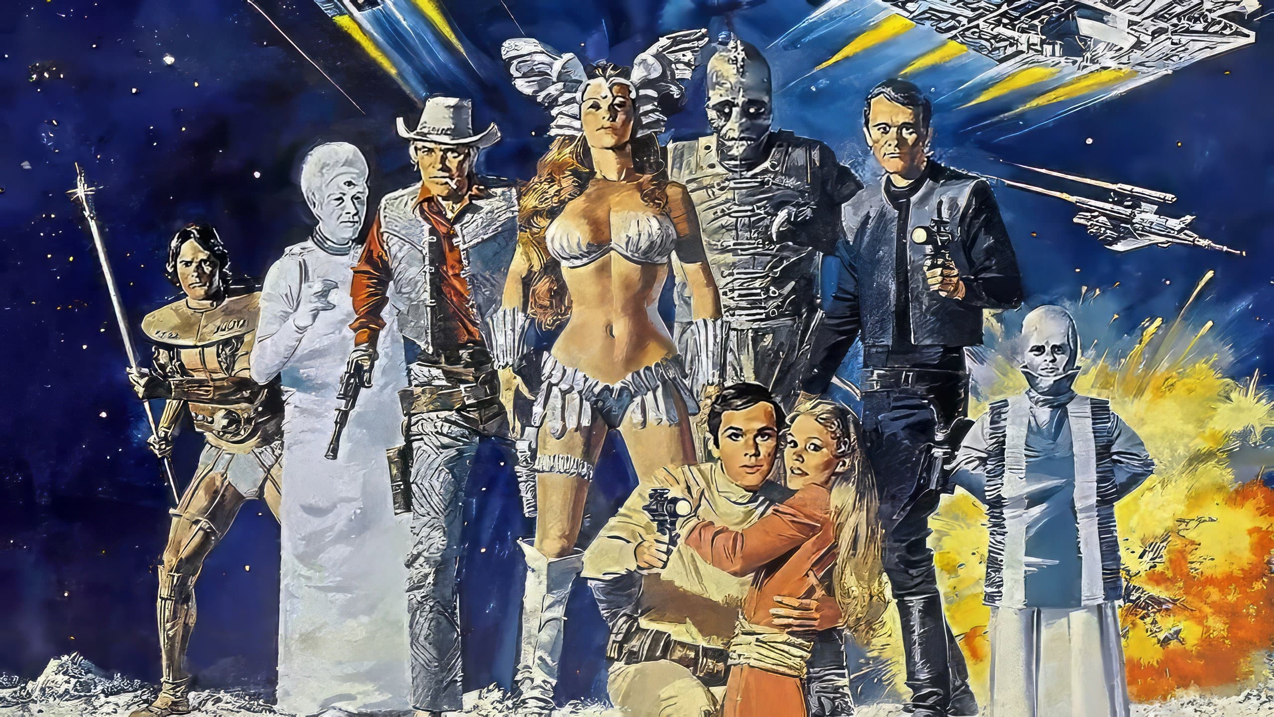 I magnifici sette nello spazio - immagine