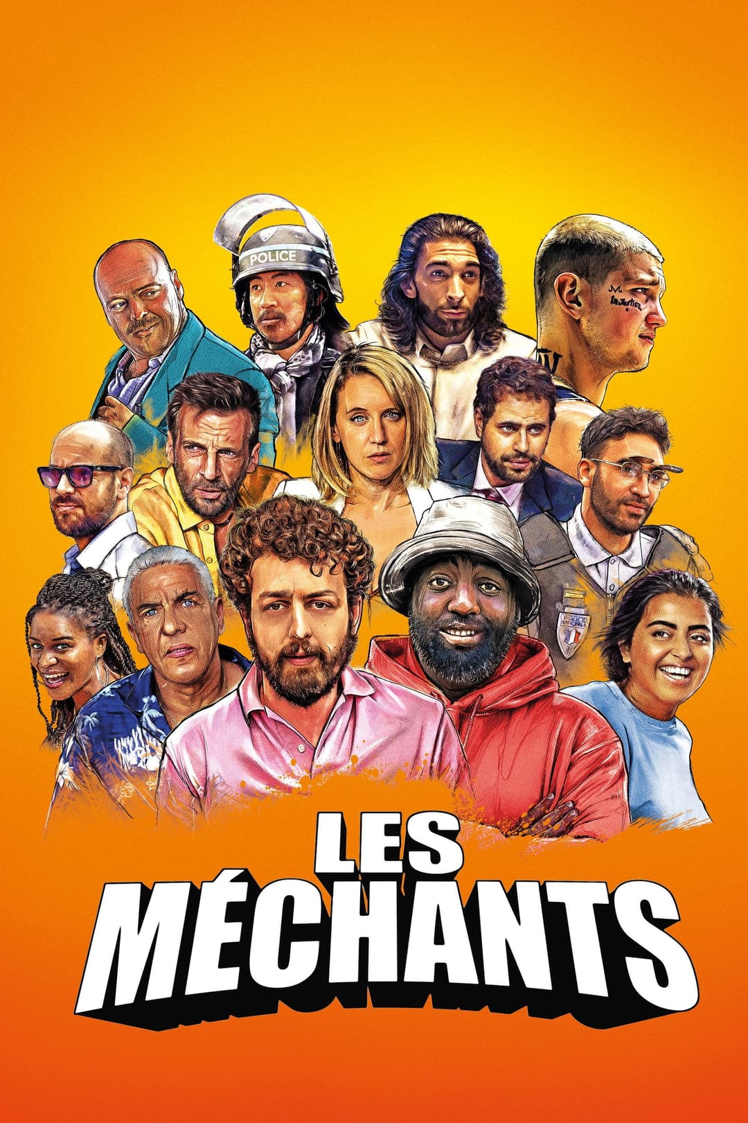Poster di Les méchants