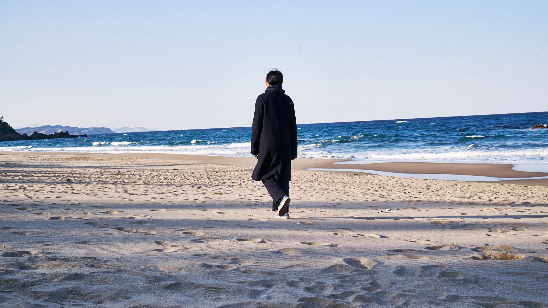 On the Beach at Night Alone - immagine