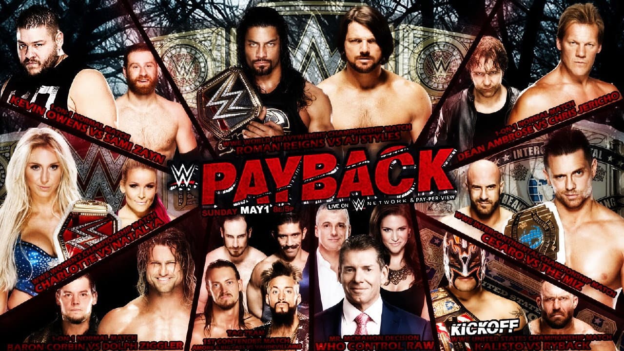 WWE Payback 2016 - immagine