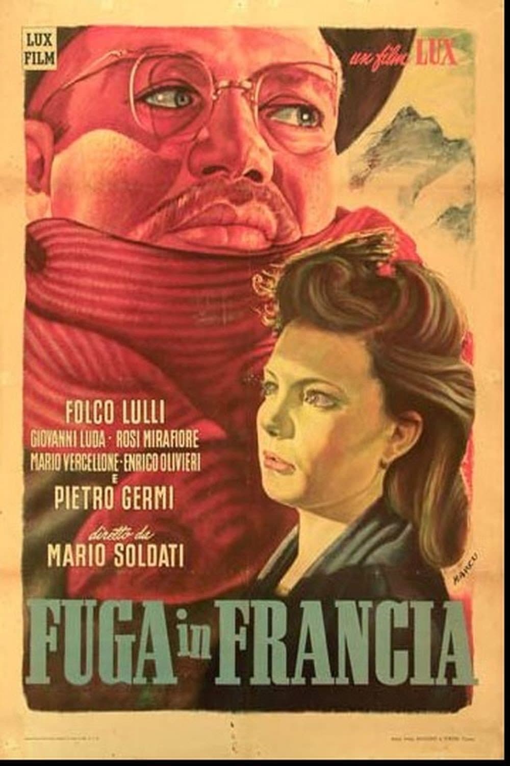 Poster di Fuga in Francia