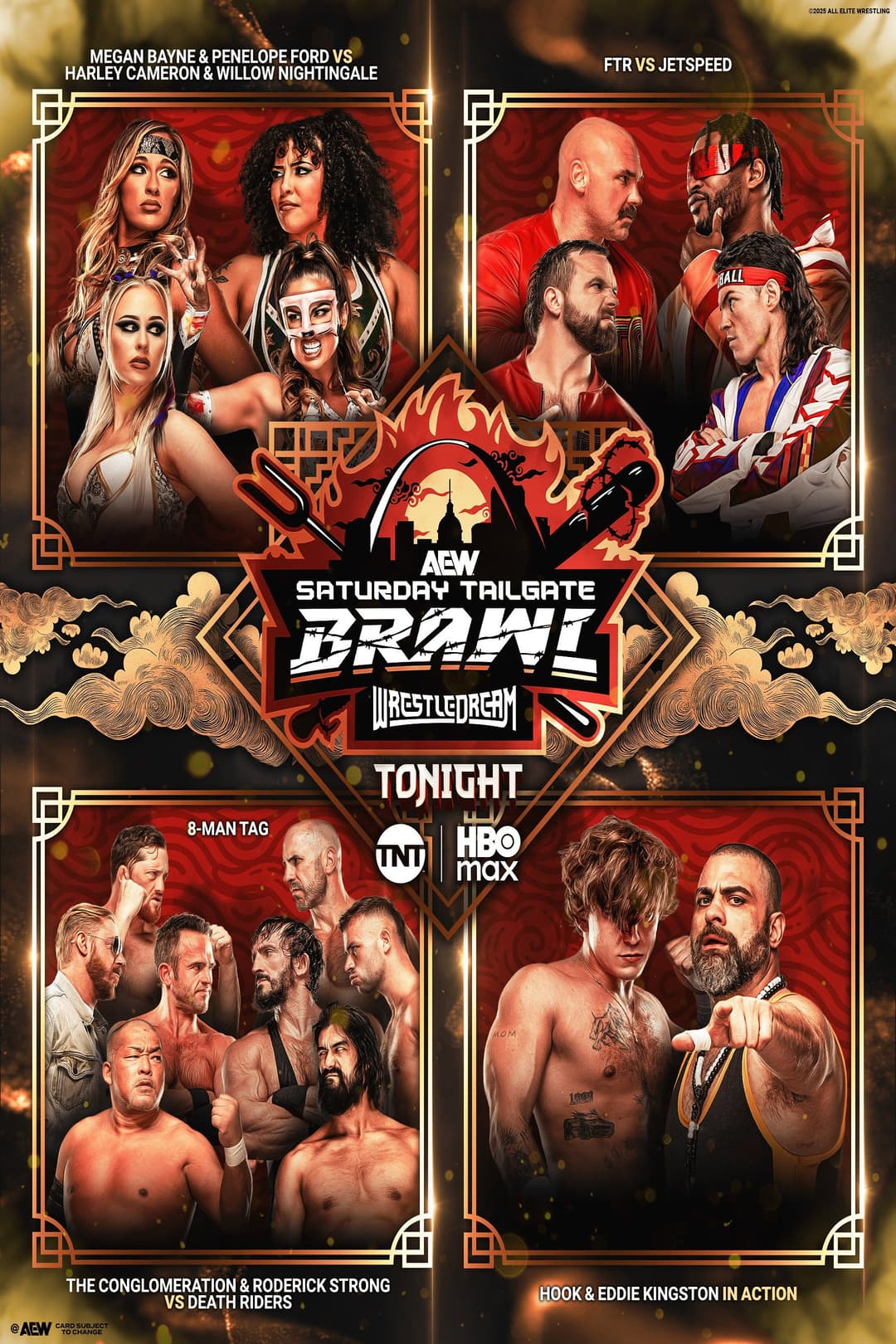Poster di AEW WrestleDream 2025: Saturday Tailgate Brawl
