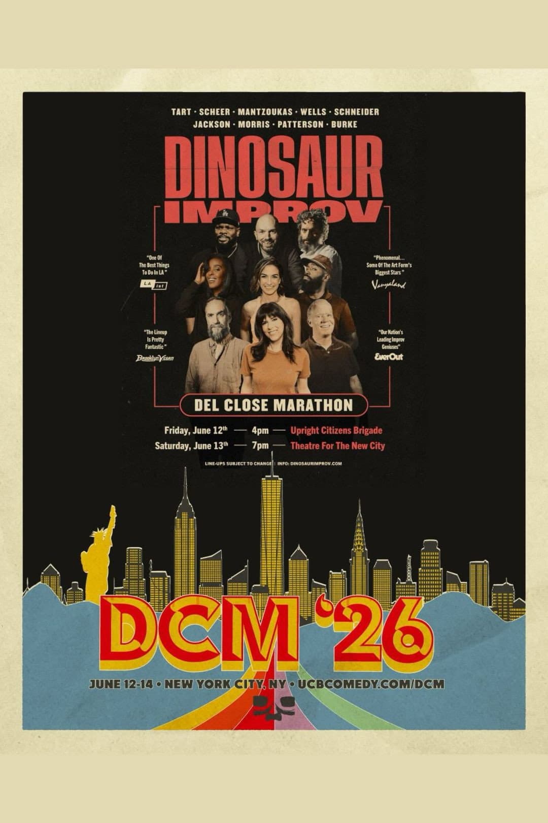 Poster di Dinosaur Improv: DCM '26