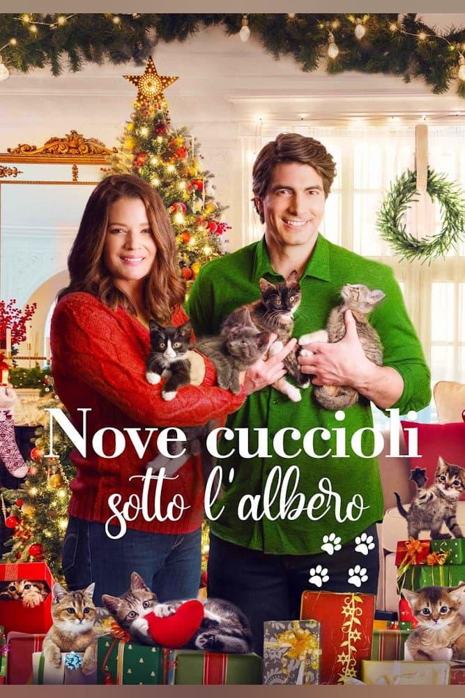 Poster di Nove cuccioli sotto l'albero