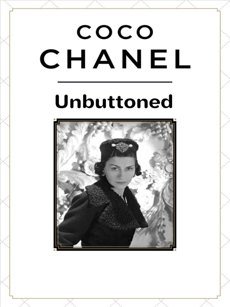 Poster di Coco Chanel Unbuttoned