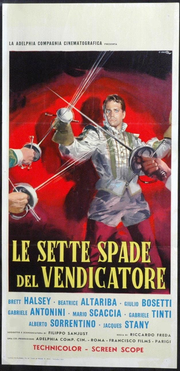 Poster di Le sette spade del vendicatore