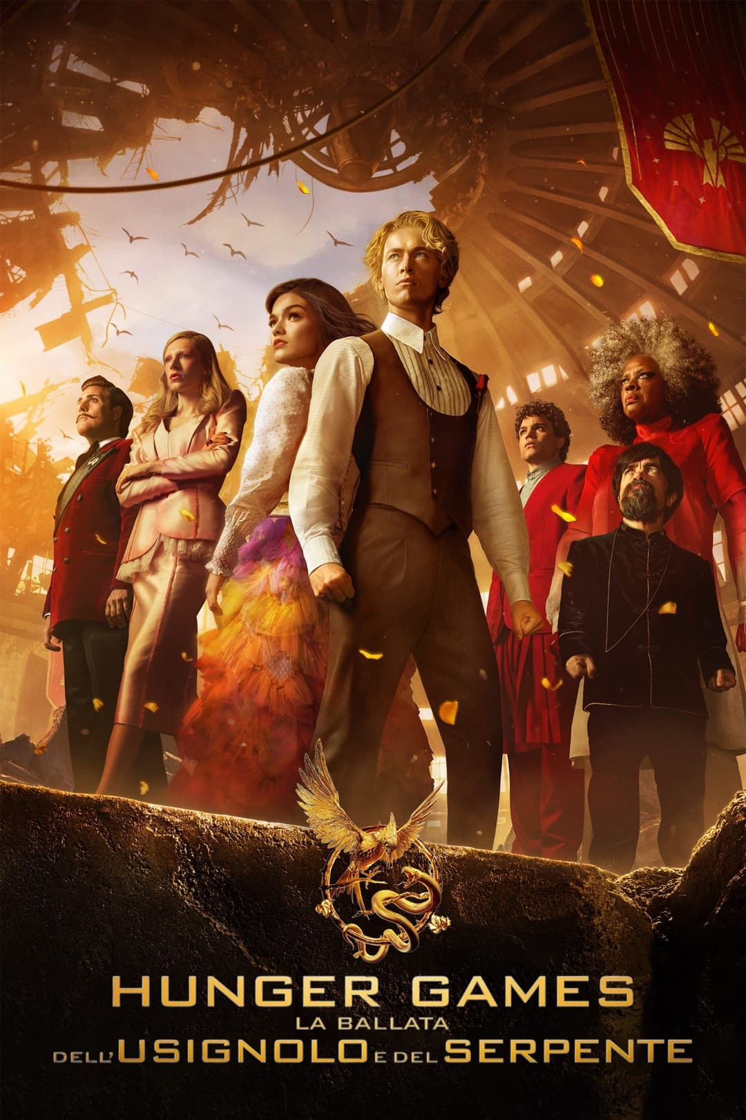 Poster di Hunger Games - La ballata dell'usignolo e del serpente