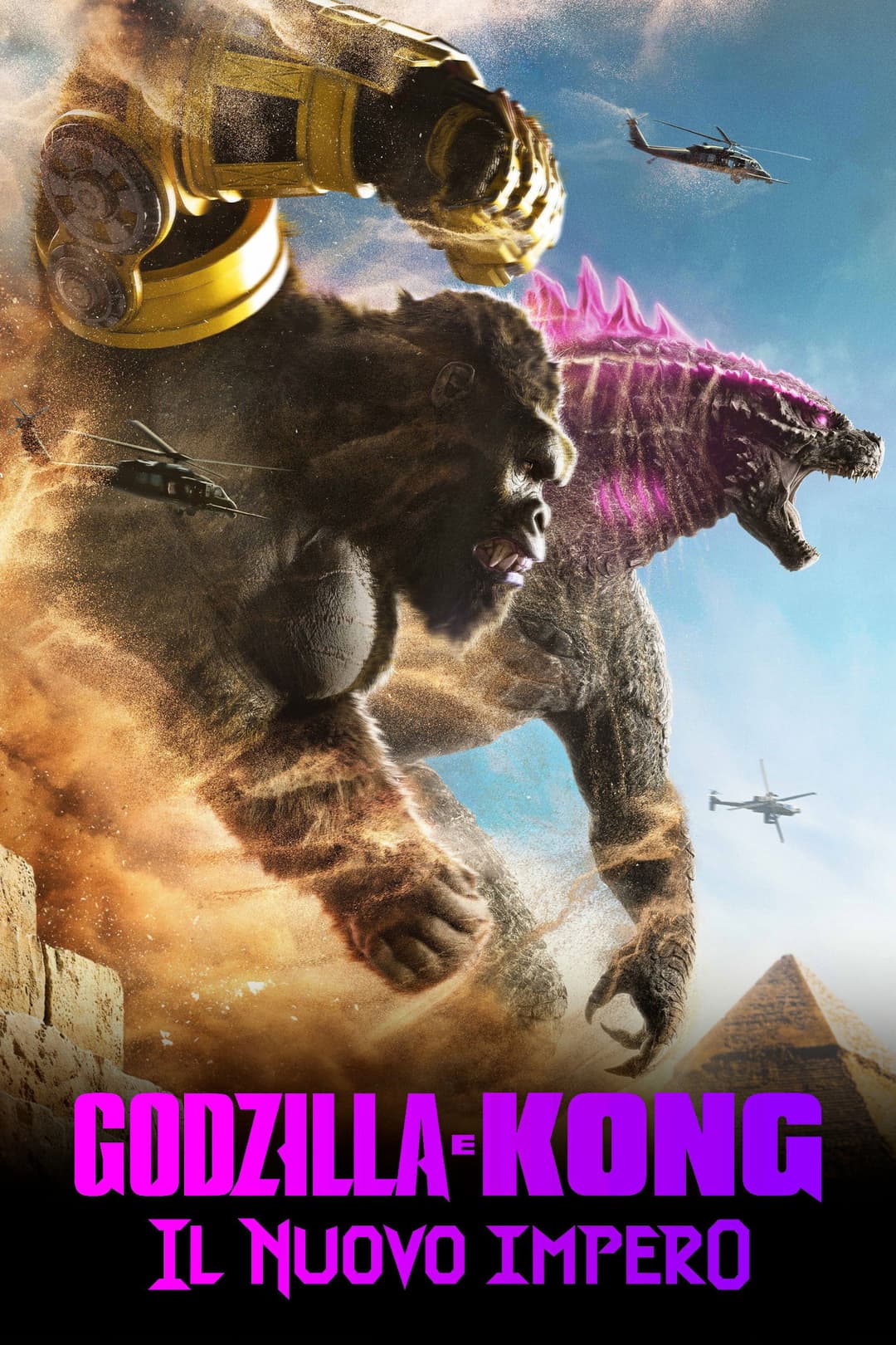 Poster di Godzilla e Kong - Il nuovo impero