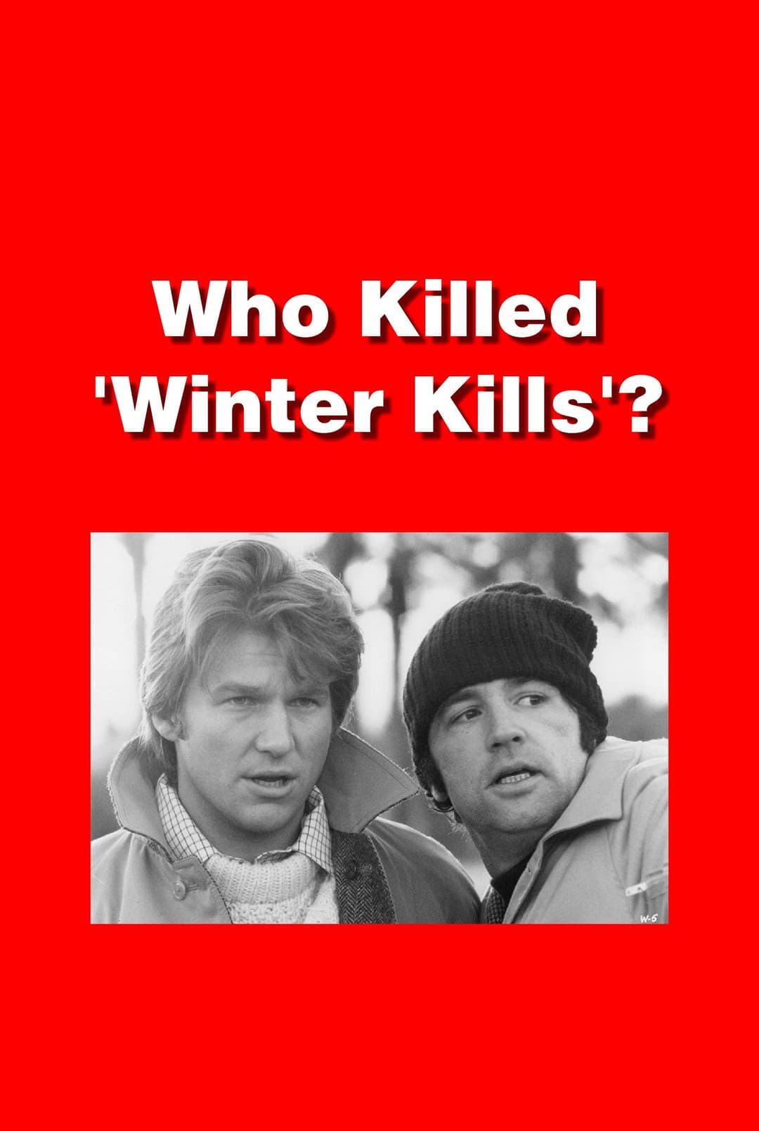 Poster di Who Killed 'Winter Kills'?