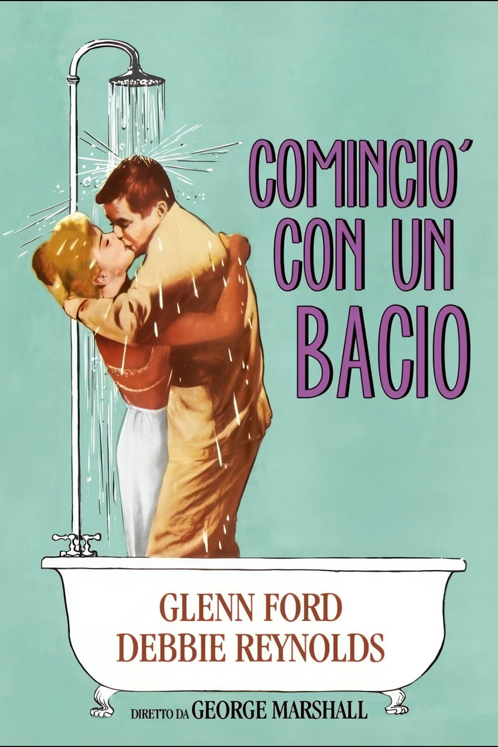 Poster di Cominciò con un bacio