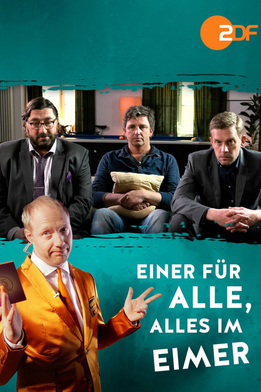Poster di Einer für alle, alles im Eimer