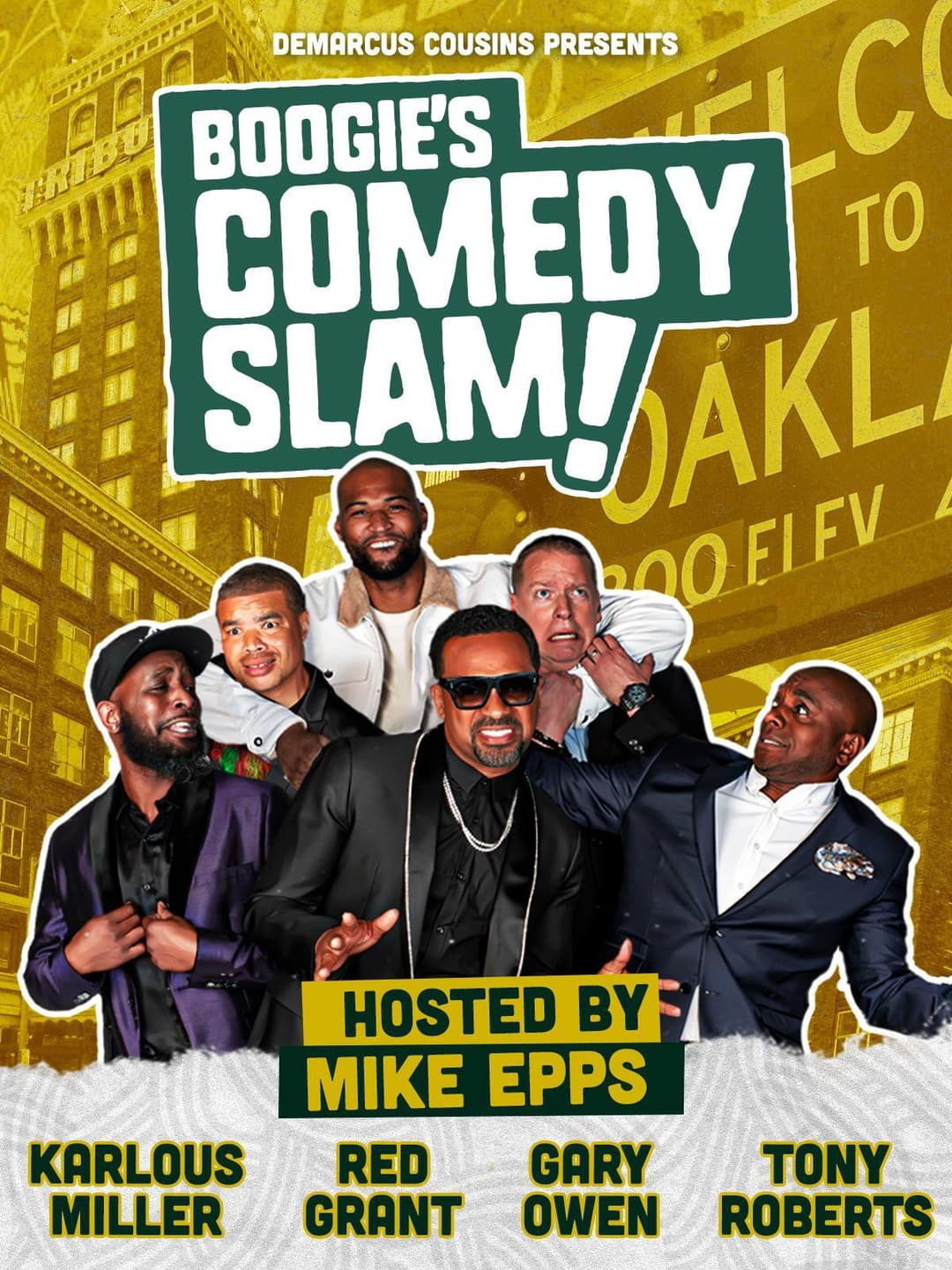 Poster di DeMarcus Cousins Presents Boogie's Comedy Slam