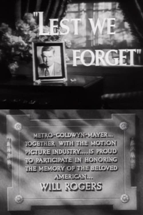 Poster di Lest We Forget