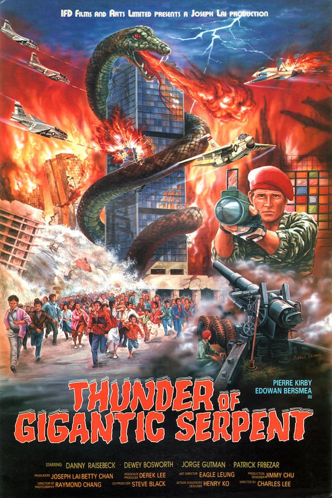 Poster di Thunder of Gigantic Serpent