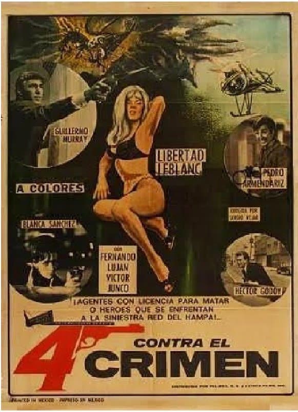 Poster di 4 Contra el Crimen