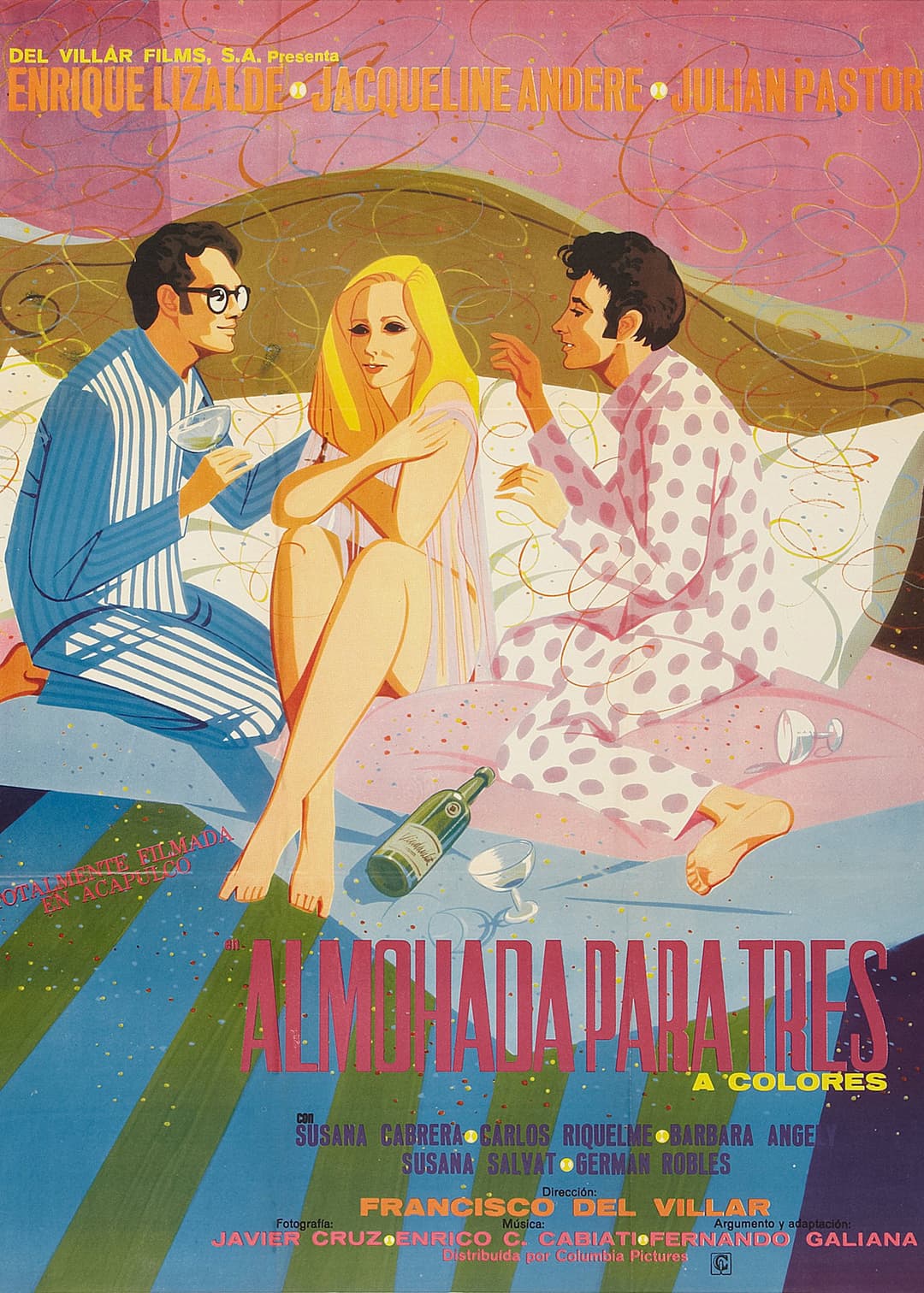 Poster di Almohada para tres