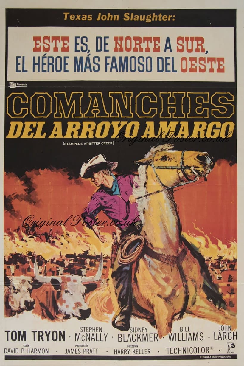 Poster di Stampede at Bitter Creek