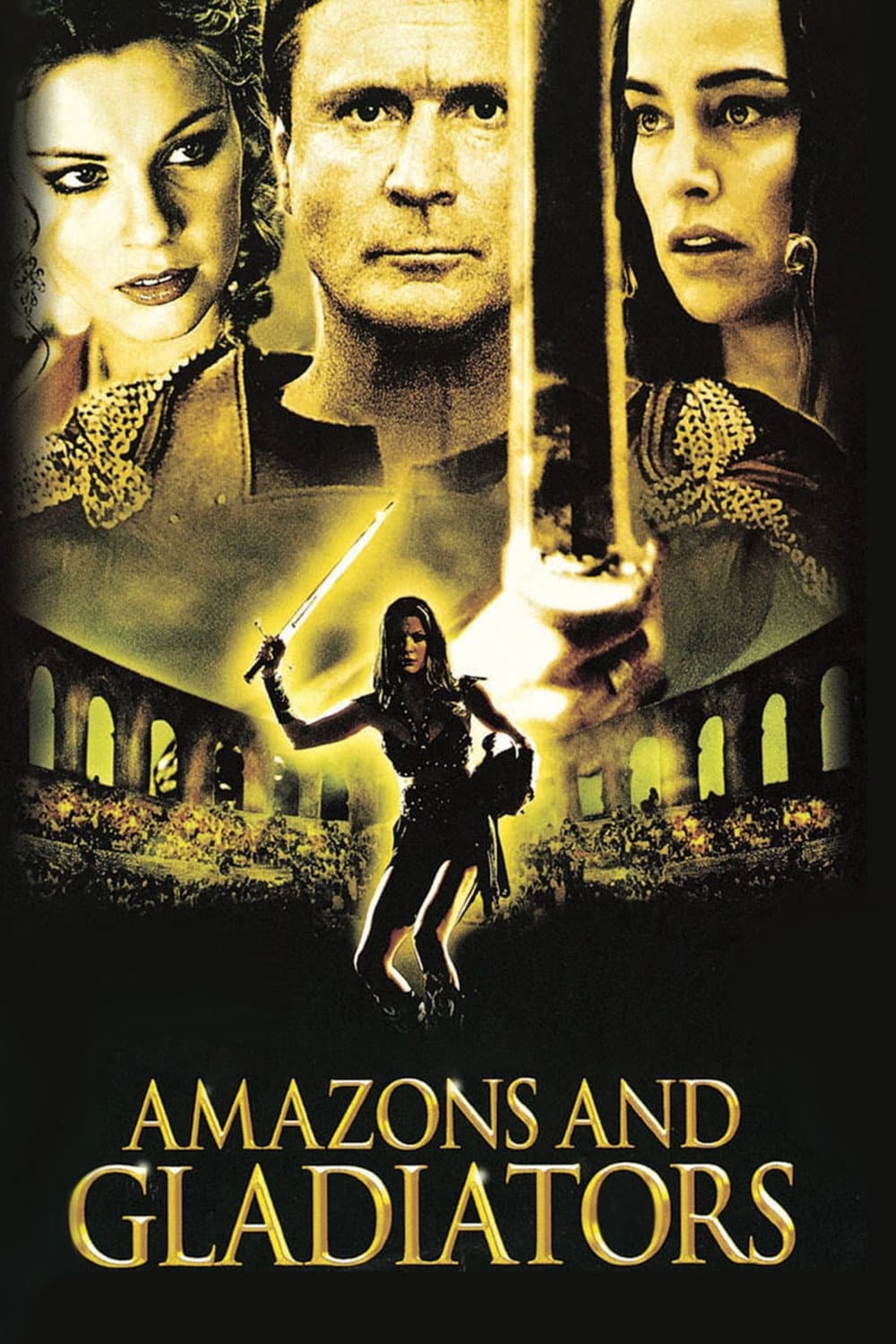 Poster di Amazons and Gladiators