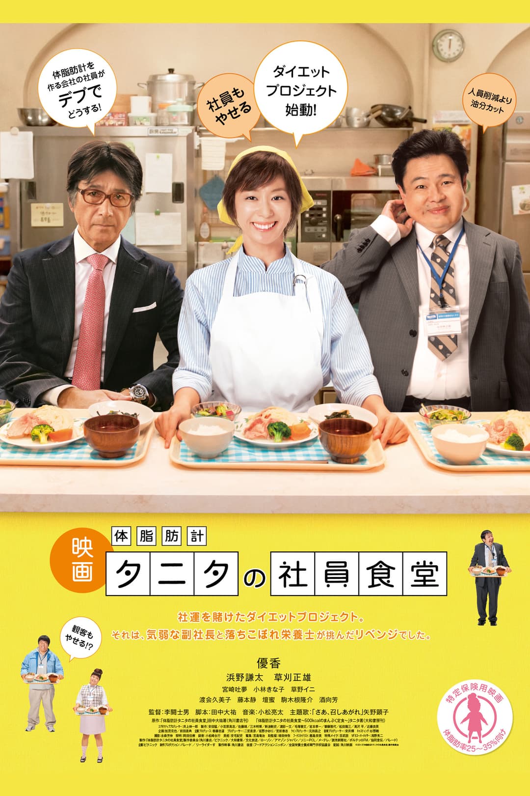 Poster di 体脂肪計タニタの社員食堂