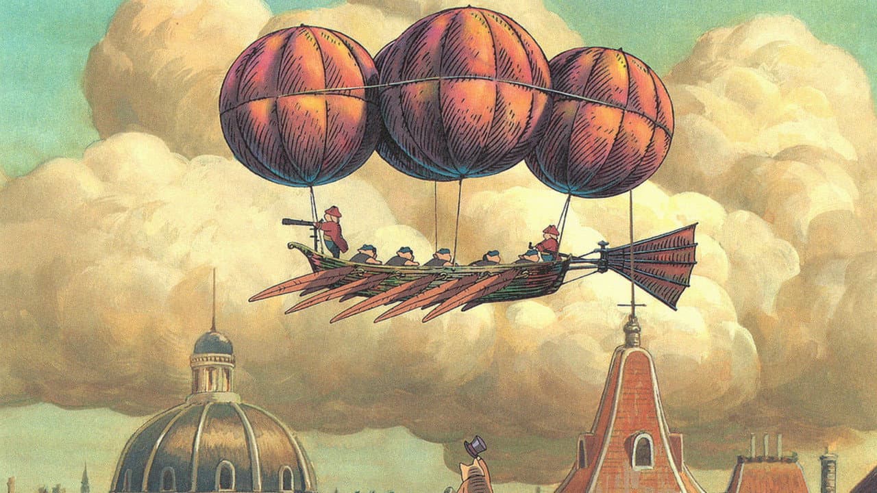 空想の空飛ぶ機械達 - immagine
