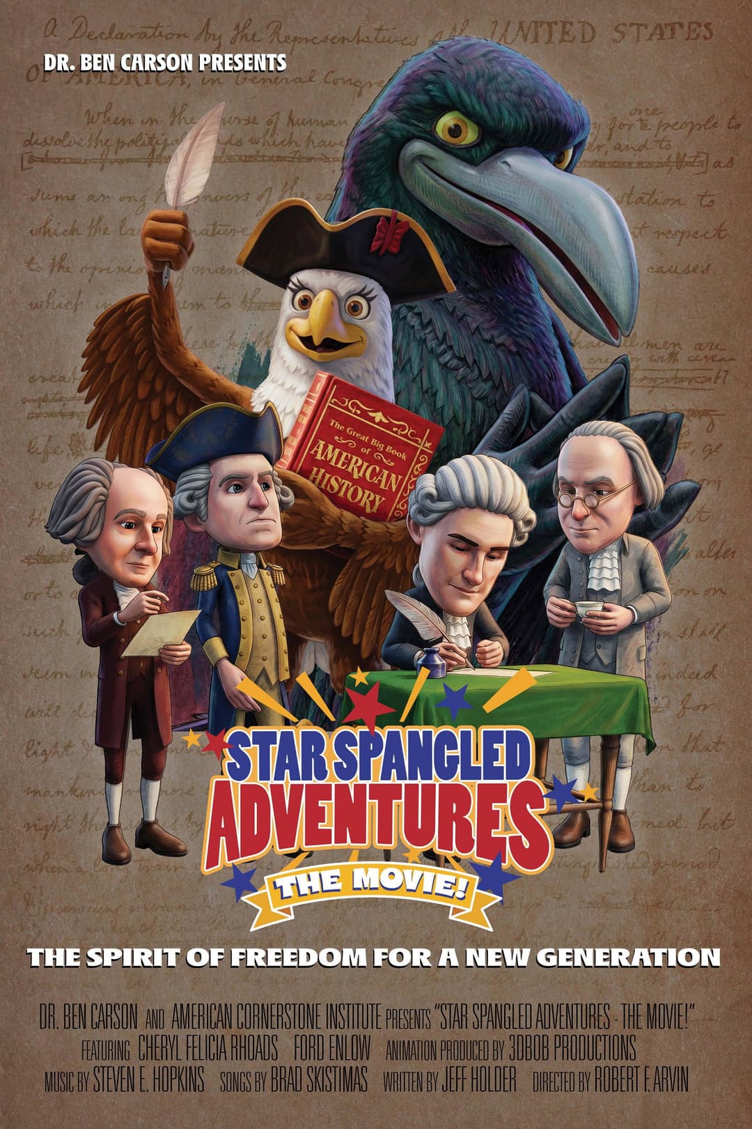 Poster di Star Spangled Adventures - The Movie!