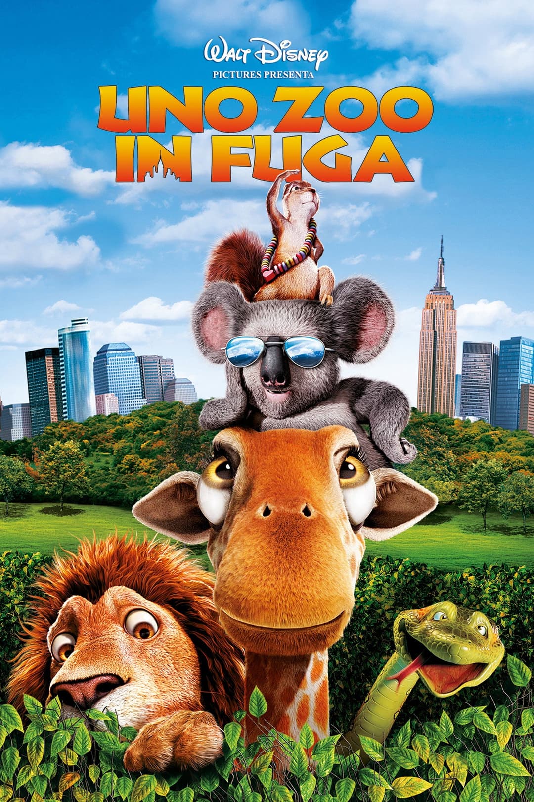 Poster di Uno zoo in fuga