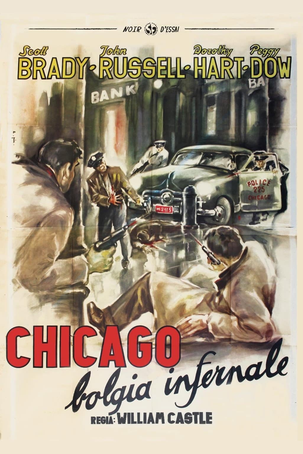 Poster di Chicago, bolgia infernale