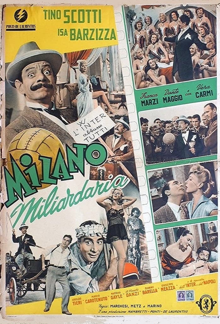Poster di Milano miliardaria
