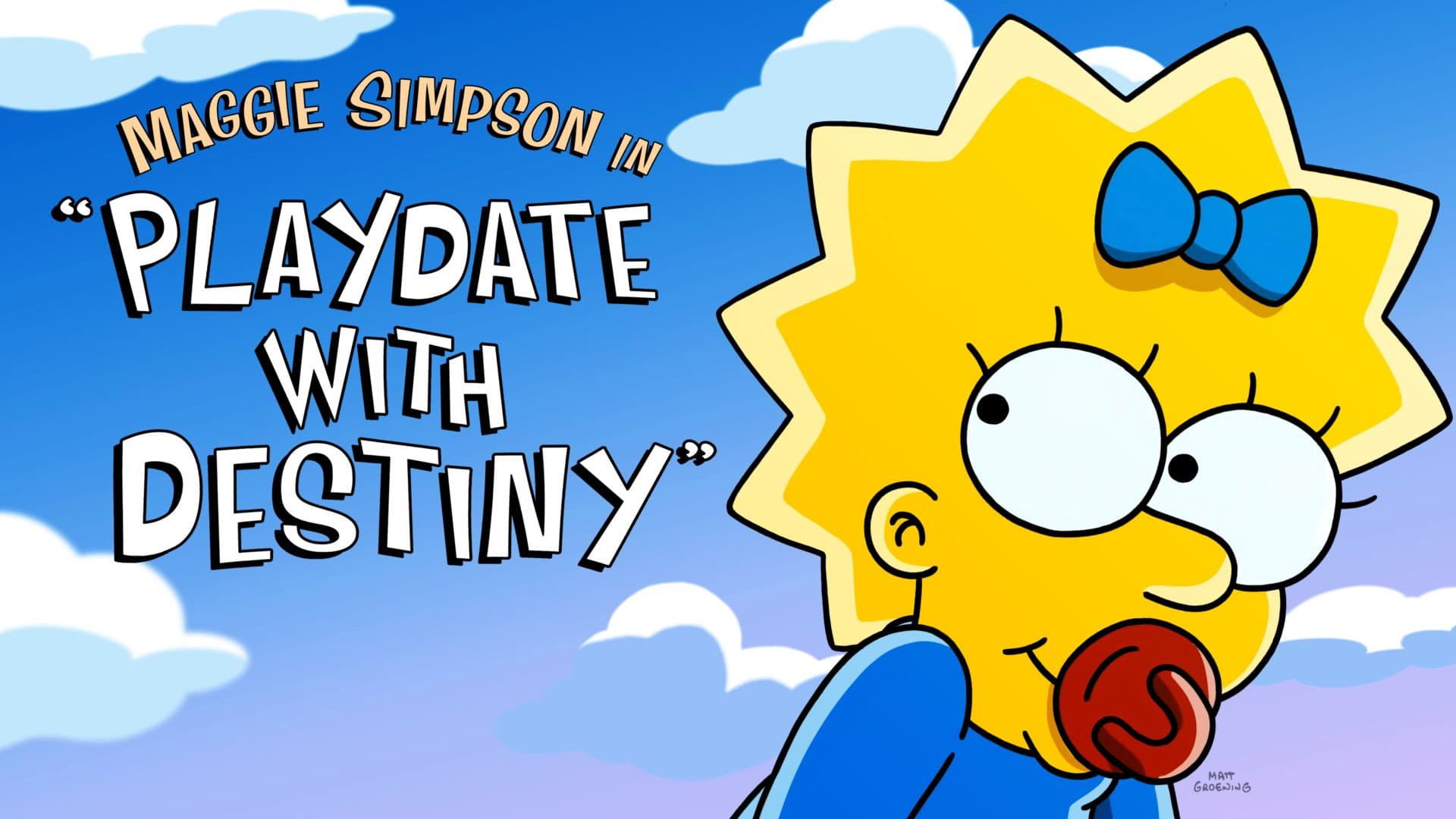 Maggie Simpson in "Playdate with Destiny" - immagine