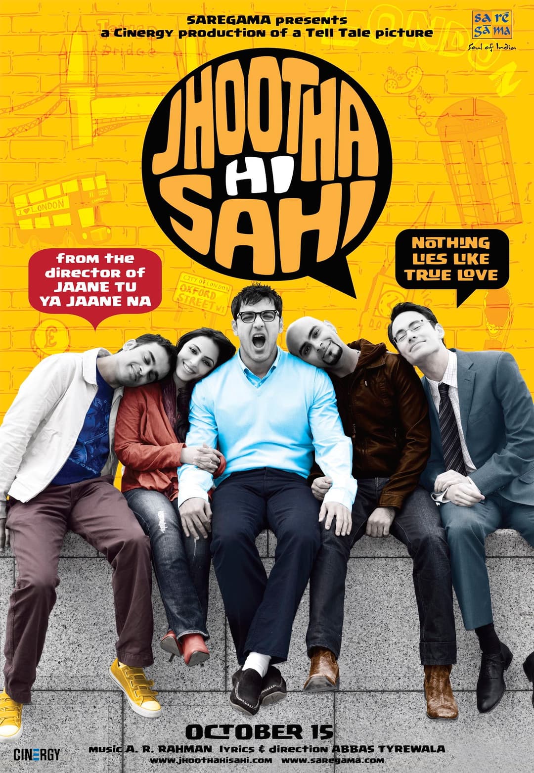 Poster di Jhootha Hi Sahi