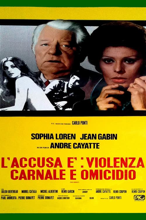 Poster di L'accusa è: violenza carnale e omicidio