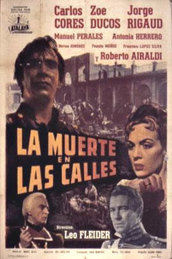 Poster di La muerte en las calles
