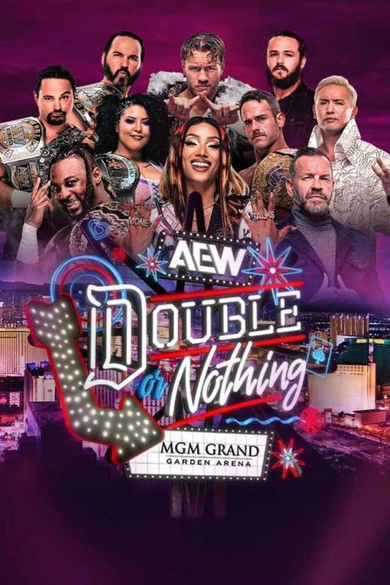 Poster di AEW Double or Nothing 2024