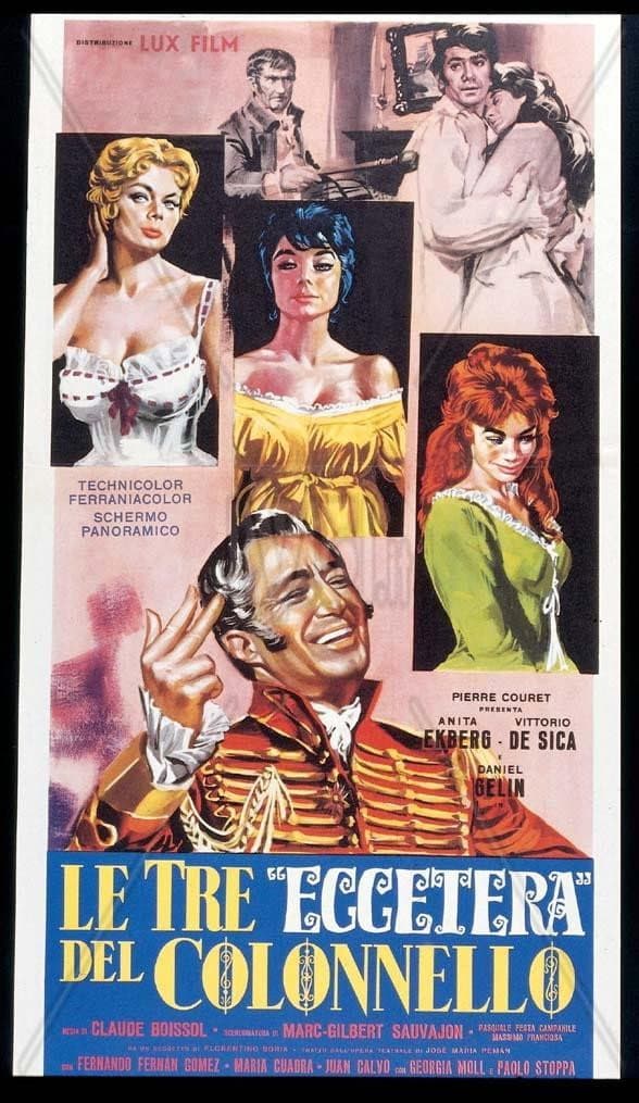 Poster di Le tre eccetera del colonnello
