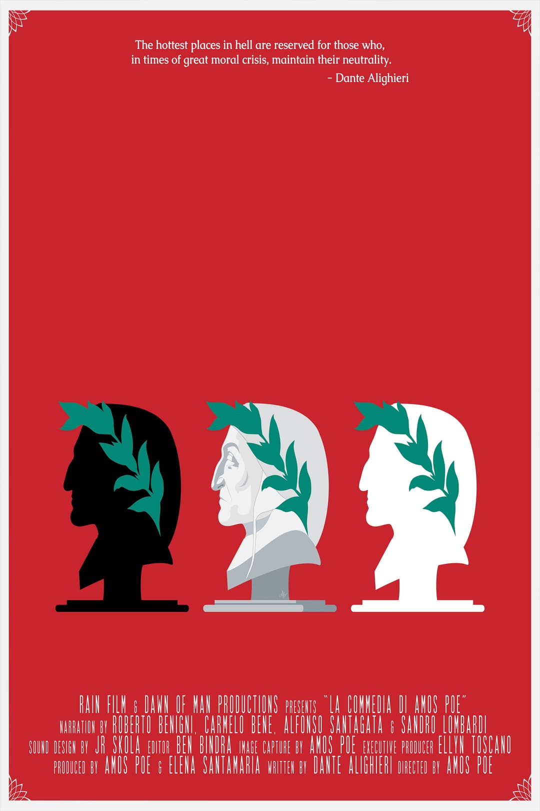 Poster di La commedia di Amos Poe