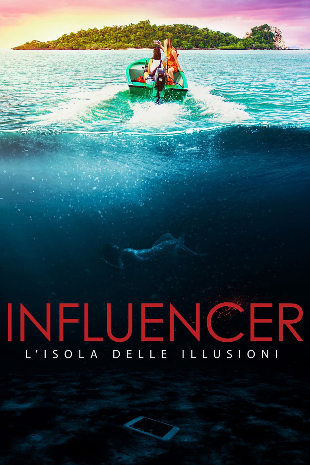 Poster di Influencer - L'isola delle illusioni