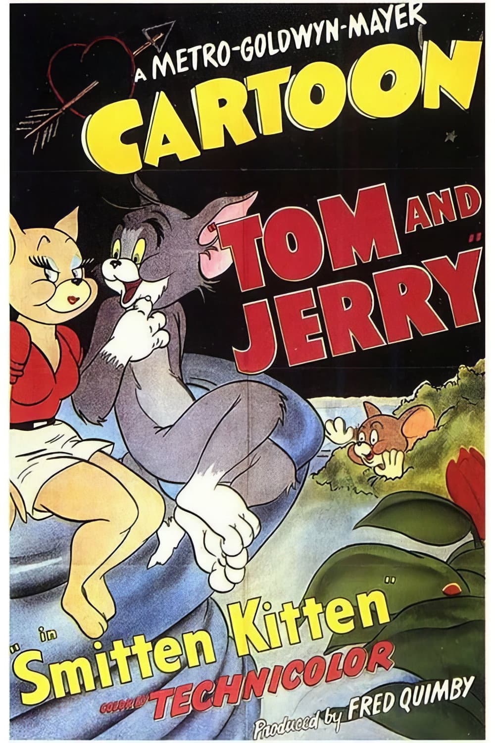 Poster di Gatto colpito al cuore