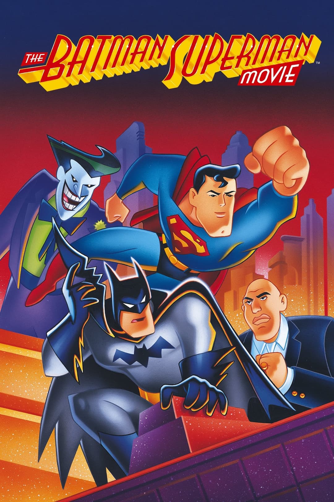 Poster di Batman e Superman - I due supereroi