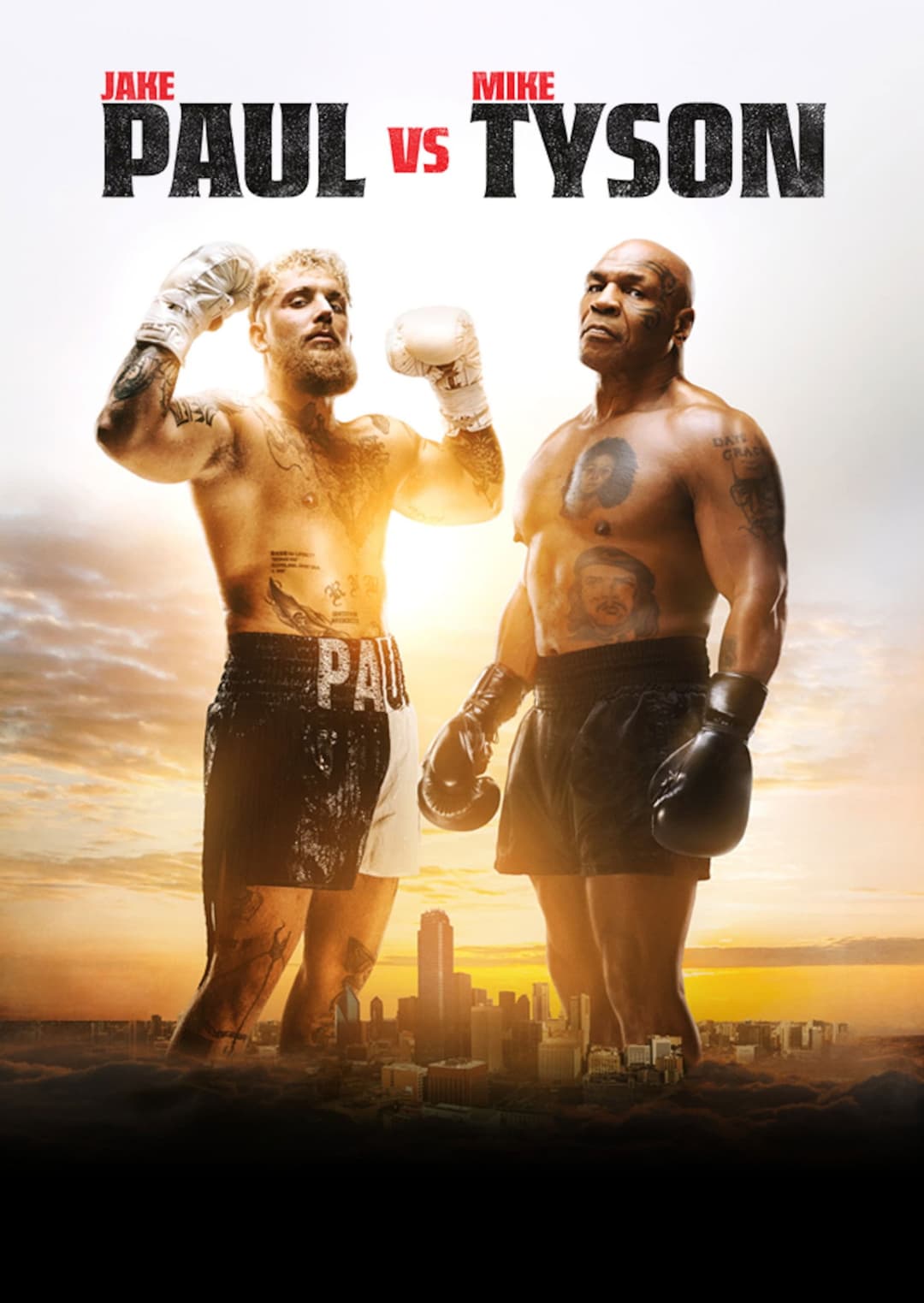 Poster di Jake Paul vs. Mike Tyson