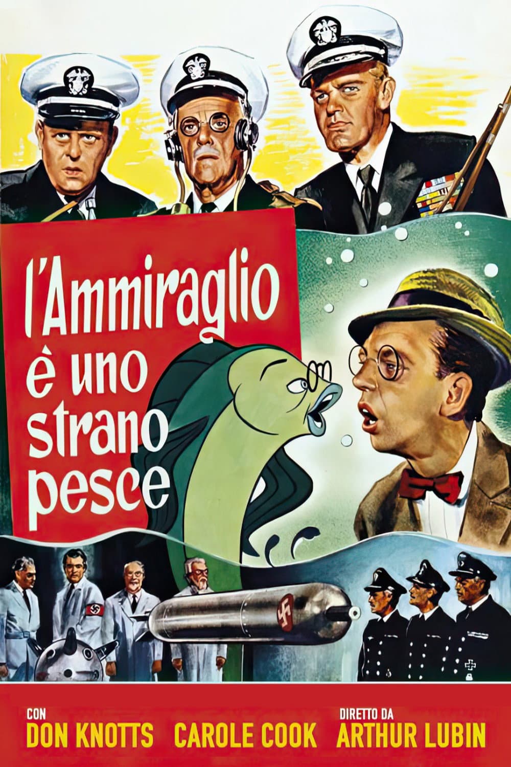 Poster di L'ammiraglio è uno strano pesce