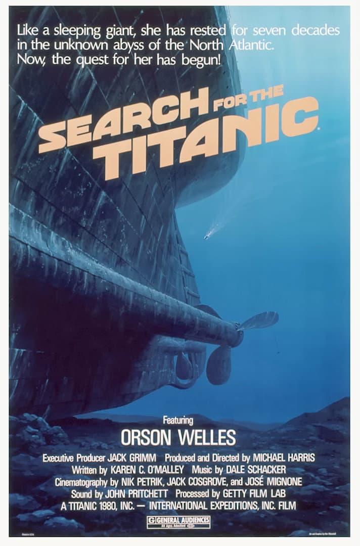 Poster di Search for the Titanic